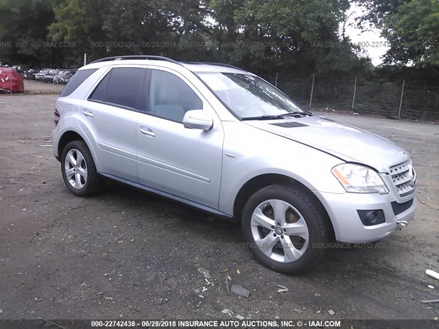 4JGBB25E59A486214 - 2009 MERCEDES-BENZ ML SILVER photo 1