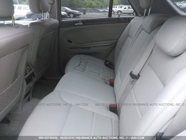 4JGBB25E59A486214 - 2009 MERCEDES-BENZ ML SILVER photo 8