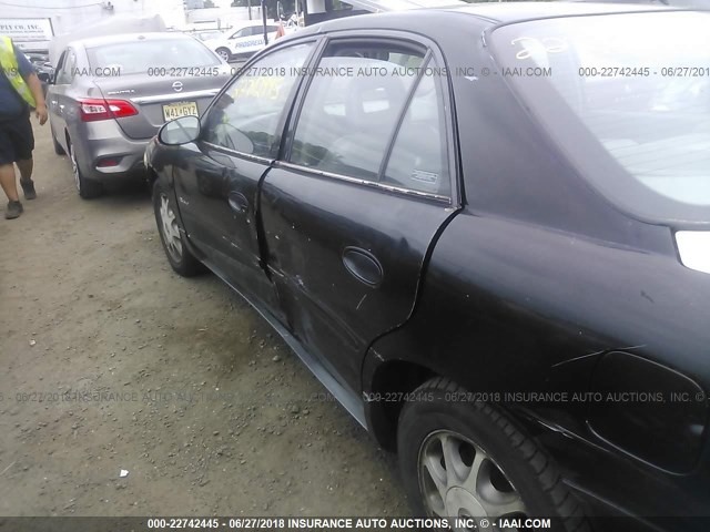 2G4WF5213W1602217 - 1998 BUICK REGAL GS BLACK photo 6