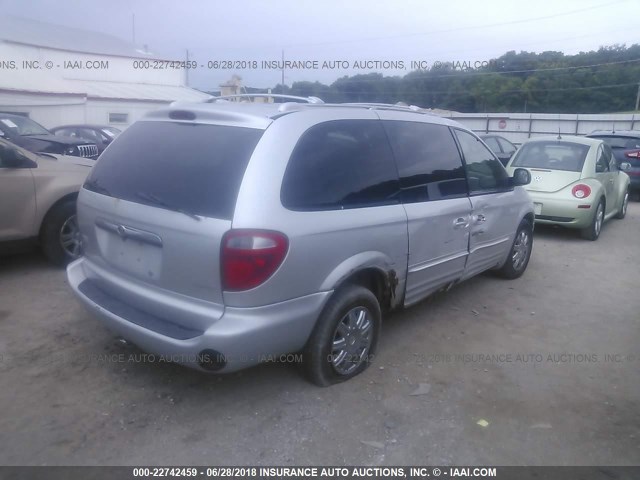 2C8GT64L34R573319 - 2004 CHRYSLER TOWN & COUNTRY LIMITED SILVER photo 4