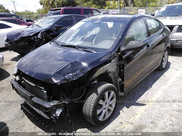 KMHCU4AE3DU313797 - 2013 HYUNDAI ACCENT GLS/SE BLACK photo 6