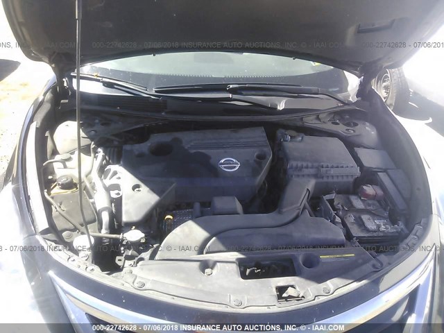 1N4AL3AP7FN905961 - 2015 NISSAN ALTIMA 2.5/S/SV/SL 黑色 照片 10