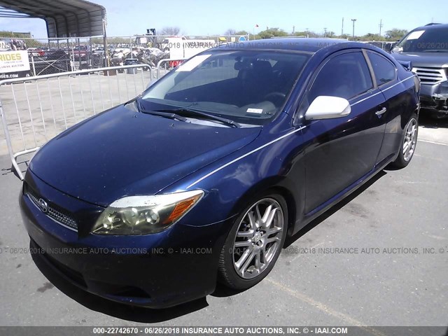 JTKDE167380232478 - 2008 TOYOTA SCION TC 蓝色 照片 2