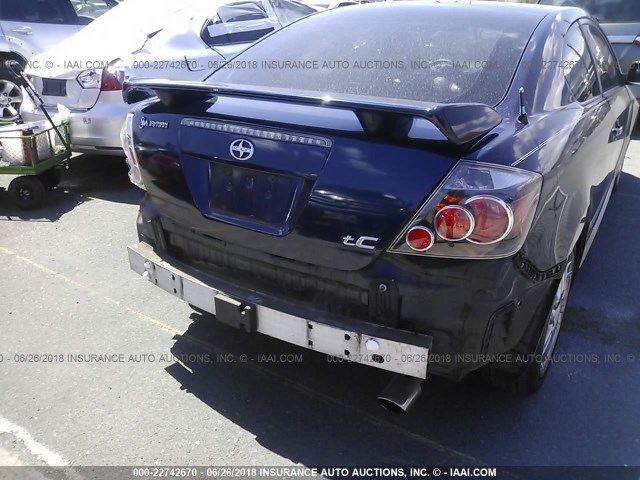 JTKDE167380232478 - 2008 TOYOTA SCION TC 蓝色 照片 6