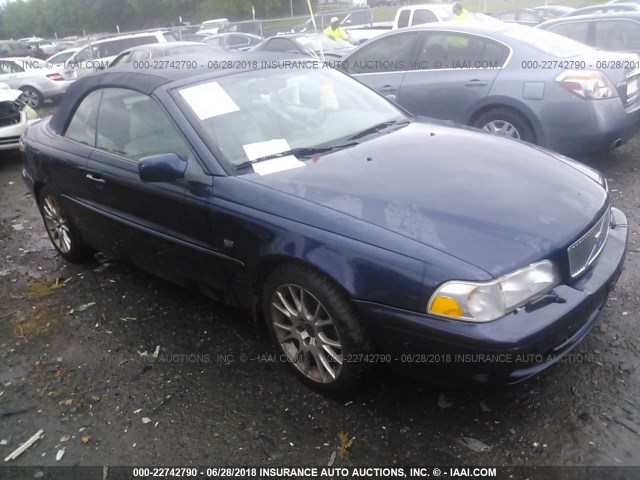 YV1NC53D22J027846 - 2002 VOLVO C70 Dark Blue photo 1