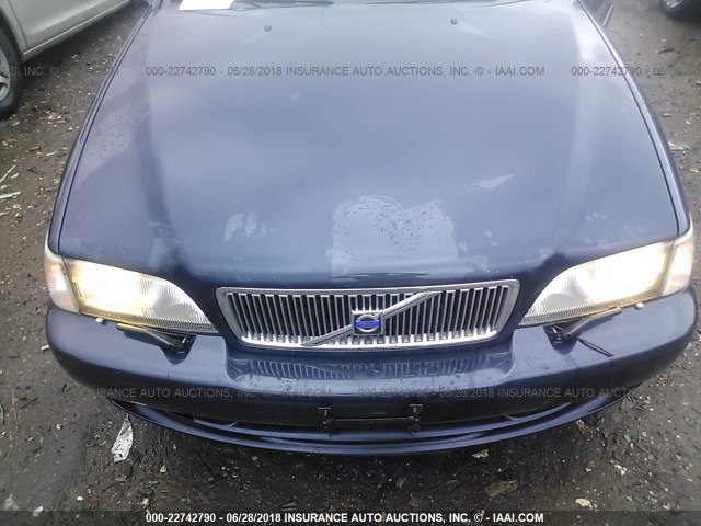 YV1NC53D22J027846 - 2002 VOLVO C70 Dark Blue photo 6