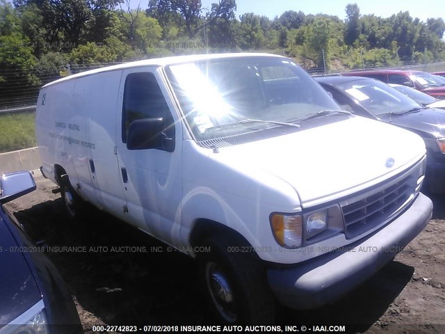 1FTJS34H5SHB25192 - 1995 FORD ECONOLINE E350 SUPER DUTY VAN WHITE photo 1