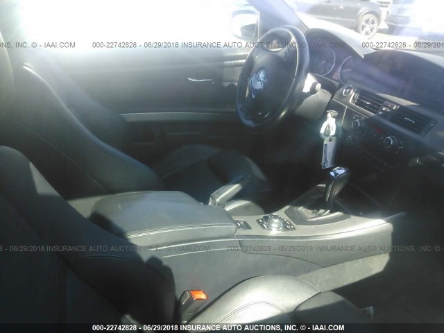 WBADW7C55BE726455 - 2011 BMW 328 I SULEV GRAY photo 5