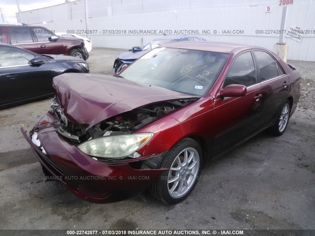 4T1BE32K45U079954 - 2005 TOYOTA CAMRY LE/XLE/SE 栗色 照片 2
