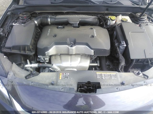 1G11C5SL3FF254557 - 2015 CHEVROLET MALIBU 1LT PURPLE photo 10
