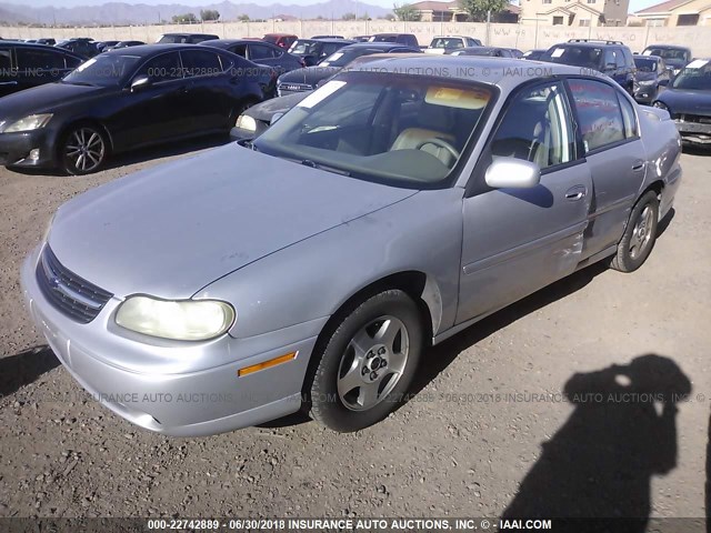 1G1NE52J83M690063 - 2003 CHEVROLET MALIBU LS SILVER photo 2