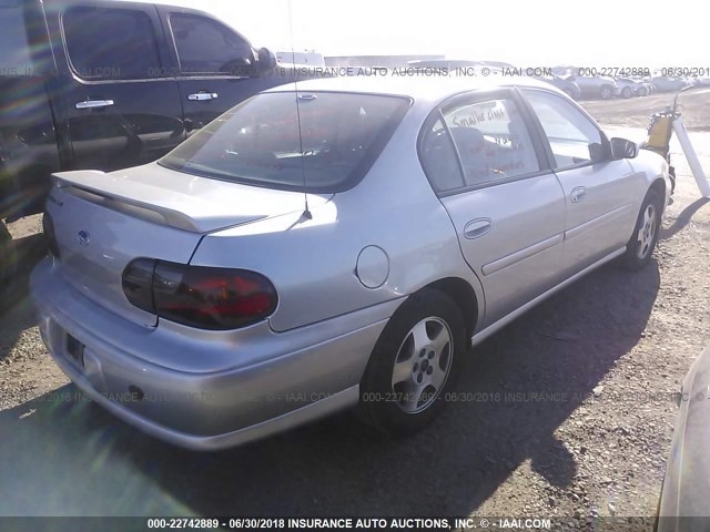 1G1NE52J83M690063 - 2003 CHEVROLET MALIBU LS SILVER photo 4