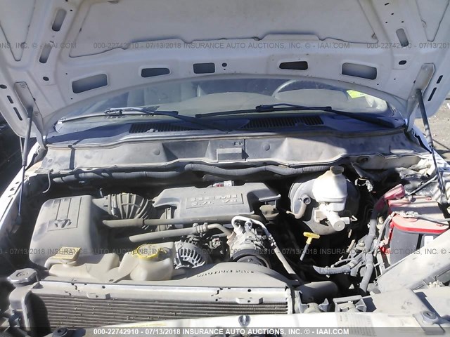 3D7KS26D47G806699 - 2007 DODGE RAM 2500 ST/SLT 白色 照片 10