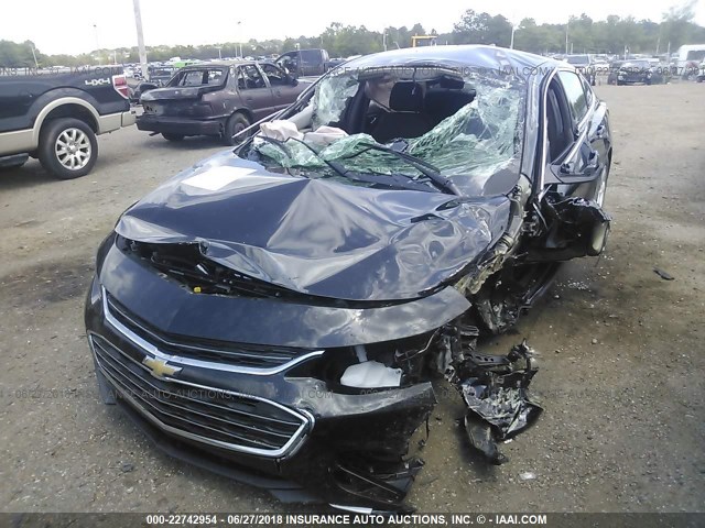 1G1ZB5ST7JF104840 - 2018 CHEVROLET MALIBU LS შავი ფოტო 6