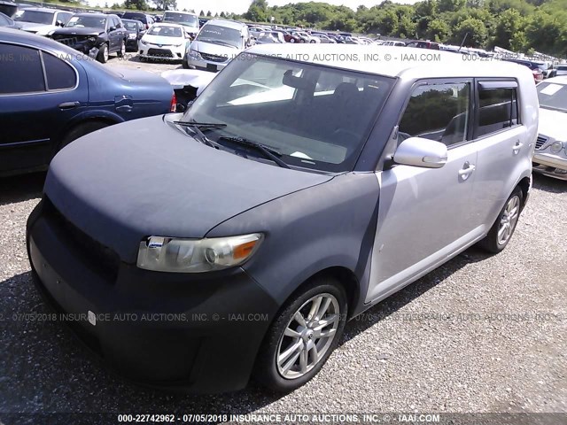 JTLKE50E881029730 - 2008 TOYOTA SCION XB Silber Foto 2