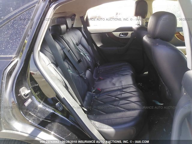 JN8CS1MU4EM451883 - 2014 INFINITI QX70 BLACK photo 8