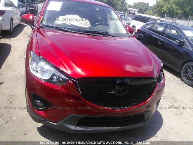 JM3KE2CY3E0321424 - 2014 MAZDA CX-5 TOURING RED photo 6