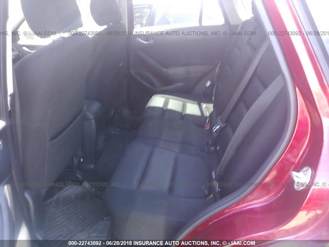 JM3KE2CY3E0321424 - 2014 MAZDA CX-5 TOURING RED photo 8