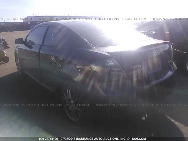 JTKDE167250022451 - 2005 TOYOTA SCION TC 栗色 照片 3