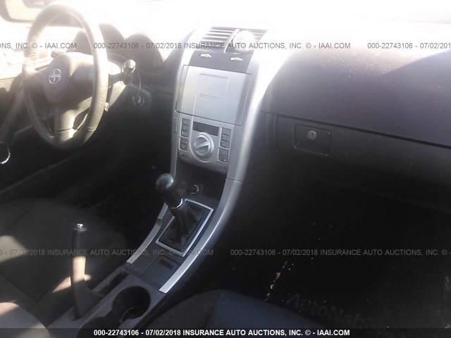 JTKDE167250022451 - 2005 TOYOTA SCION TC 栗色 照片 5