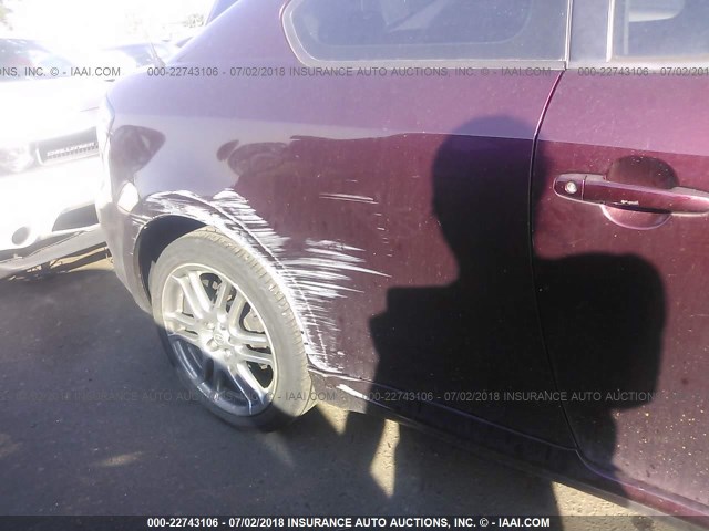 JTKDE167250022451 - 2005 TOYOTA SCION TC 栗色 照片 6