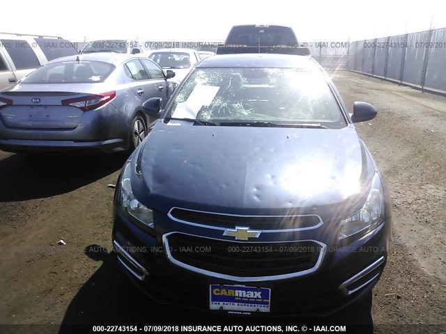 1G1PE5SB9G7199149 - 2016 CHEVROLET CRUZE LIMITED LT BLUE photo 6