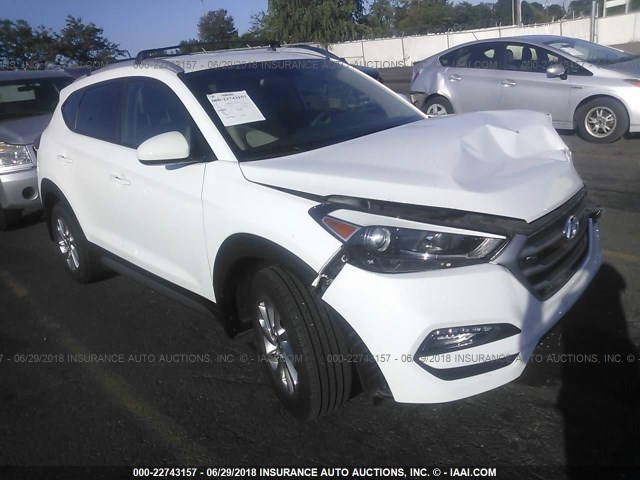 KM8J3CA41HU352793 - 2017 HYUNDAI TUCSON LIMITED/SPORT AND ECO/SE WHITE photo 1