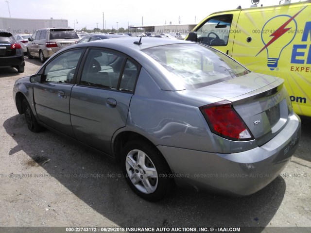 1G8AJ58F57Z107326 - 2007 SATURN ION LEVEL 2 灰色 照片 3