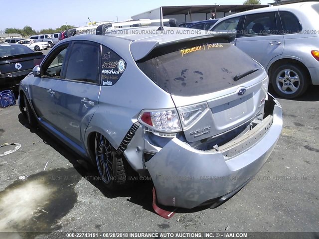 JF1GR8H63EL246953 - 2014 SUBARU IMPREZA WRX STI SILVER photo 3