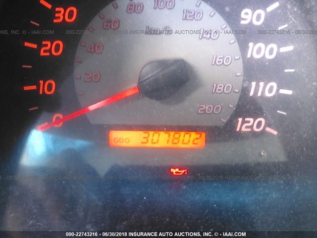 5TETX22N15Z040396 - 2005 TOYOTA TACOMA ACCESS CAB Biały zdjęcie 7