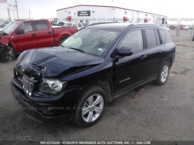 1C4NJCEA7GD633541 - 2016 JEEP COMPASS LATITUDE 蓝色 照片 2