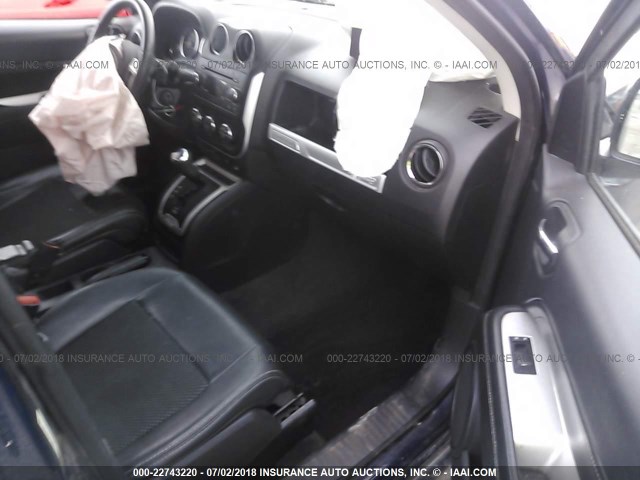 1C4NJCEA7GD633541 - 2016 JEEP COMPASS LATITUDE 蓝色 照片 5