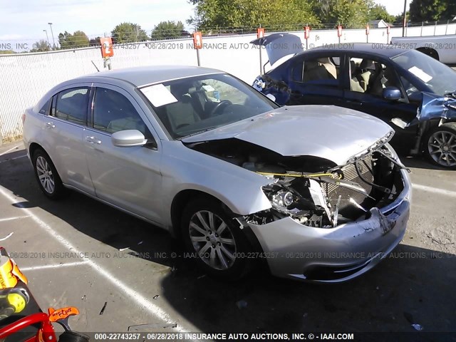 1C3CCBBB7CN100557 - 2012 CHRYSLER 200 TOURING SILVER photo 1