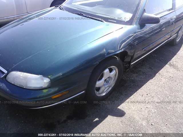 2G1WW12M8X9281522 - 1999 CHEVROLET MONTE CARLO LS მწვანე ფოტო 6