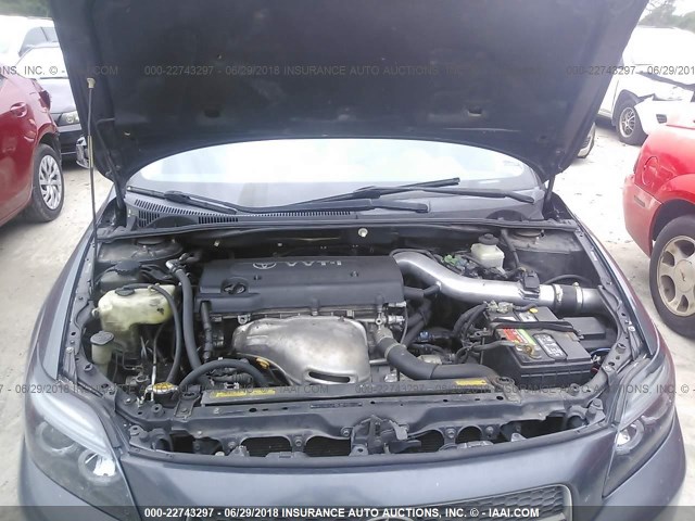 JTKDE177260133548 - 2006 TOYOTA SCION TC 绿色 照片 10