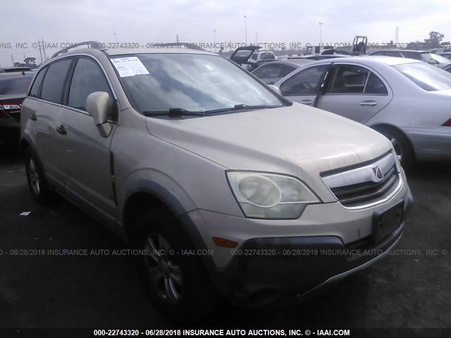 3GSCL33P29S583387 - 2009 SATURN VUE XE GOLD photo 1