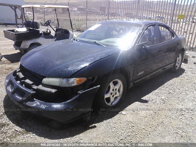 1G2WP5215WF250207 - 1998 PONTIAC GRAND PRIX GTP BLACK photo 2