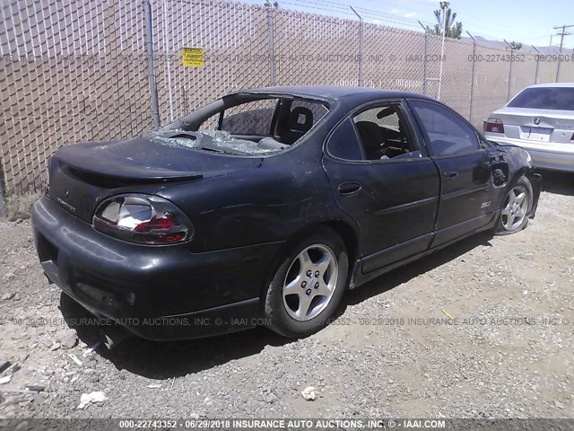 1G2WP5215WF250207 - 1998 PONTIAC GRAND PRIX GTP BLACK photo 4