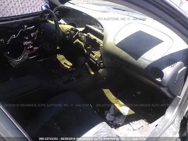 1G2WP5215WF250207 - 1998 PONTIAC GRAND PRIX GTP BLACK photo 5