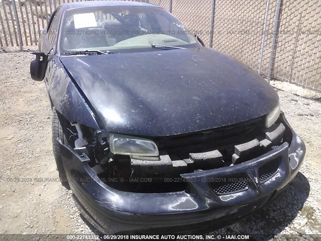 1G2WP5215WF250207 - 1998 PONTIAC GRAND PRIX GTP BLACK photo 6