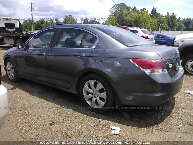 1HGCP26839A056797 - 2009 HONDA ACCORD EXL GREEN photo 3