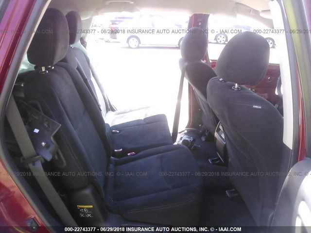 5N1AR2MNXFC704057 - 2015 NISSAN PATHFINDER S/SV/SL/PLATINUM RED photo 8