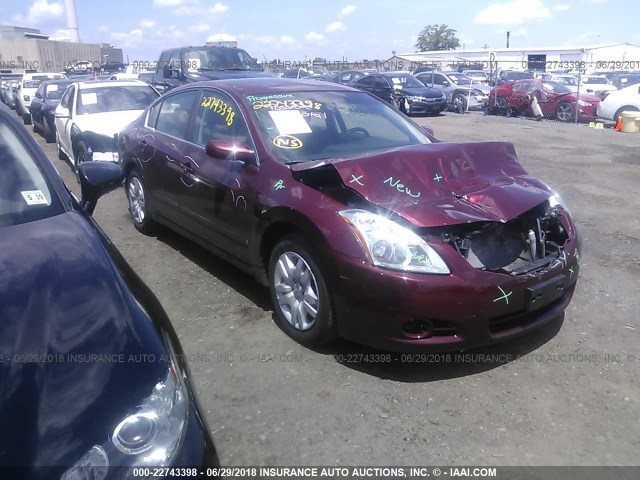 1N4AL2APXCN530573 - 2012 NISSAN ALTIMA S RED photo 1