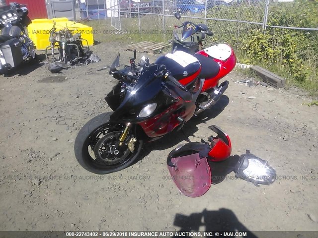 JS1GW71A652103507 - 2005 SUZUKI GSX1300 RK5 RED photo 2