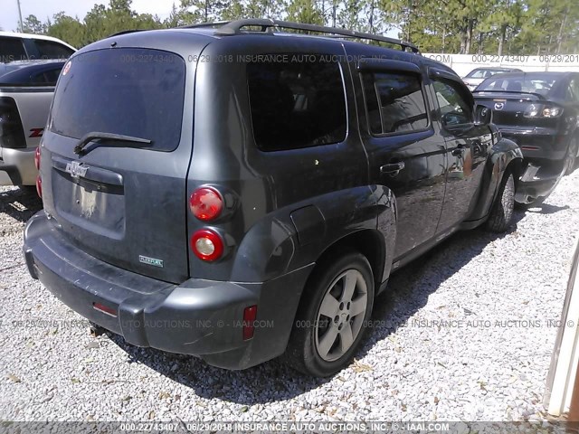3GNBAADB6AS591525 - 2010 CHEVROLET HHR LS GRAY photo 4