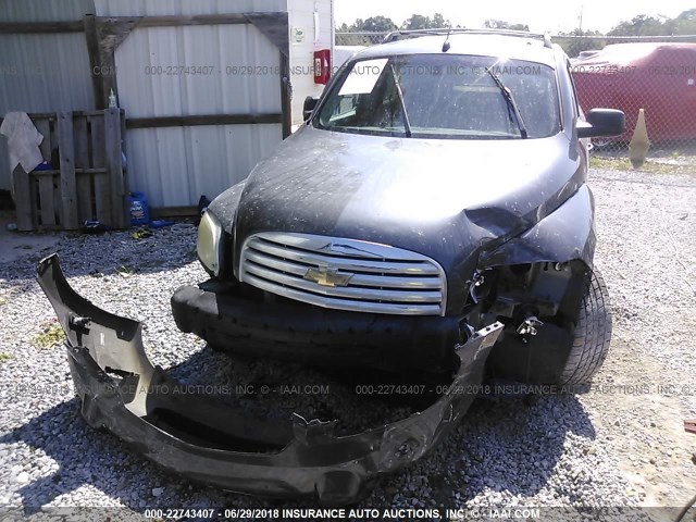 3GNBAADB6AS591525 - 2010 CHEVROLET HHR LS GRAY photo 6