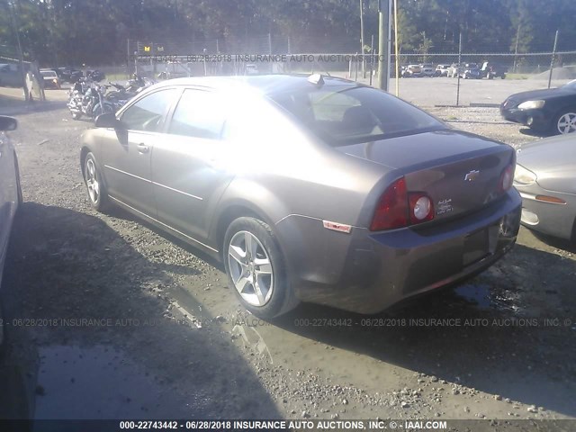 1G1ZB5E01CF203125 - 2012 CHEVROLET MALIBU LS Boz foto 3