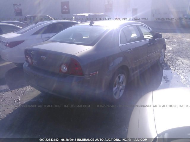 1G1ZB5E01CF203125 - 2012 CHEVROLET MALIBU LS Boz foto 4