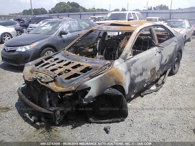 4T1BE46K59U352194 - 2009 TOYOTA CAMRY SE/LE/XLE BLACK photo 2