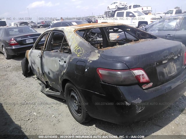 4T1BE46K59U352194 - 2009 TOYOTA CAMRY SE/LE/XLE BLACK photo 3
